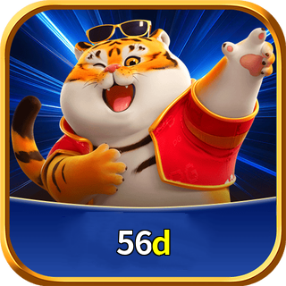 Imagem promocional da 56d mostrando a plataforma e suas vantagens